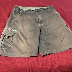 Dark brown REI Men's Cargo Shorts size 36
